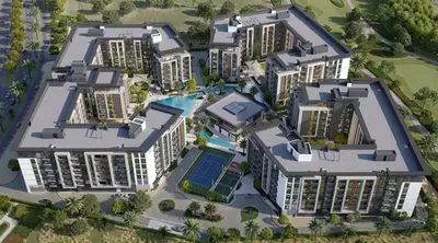 Kuća i okolina; pogled