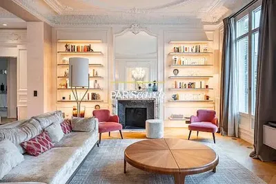 Living room; natural light, modern style, fireplace