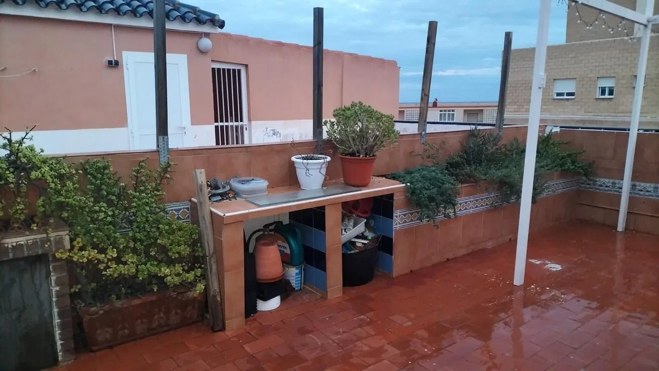 Terrasse; lumière naturelle