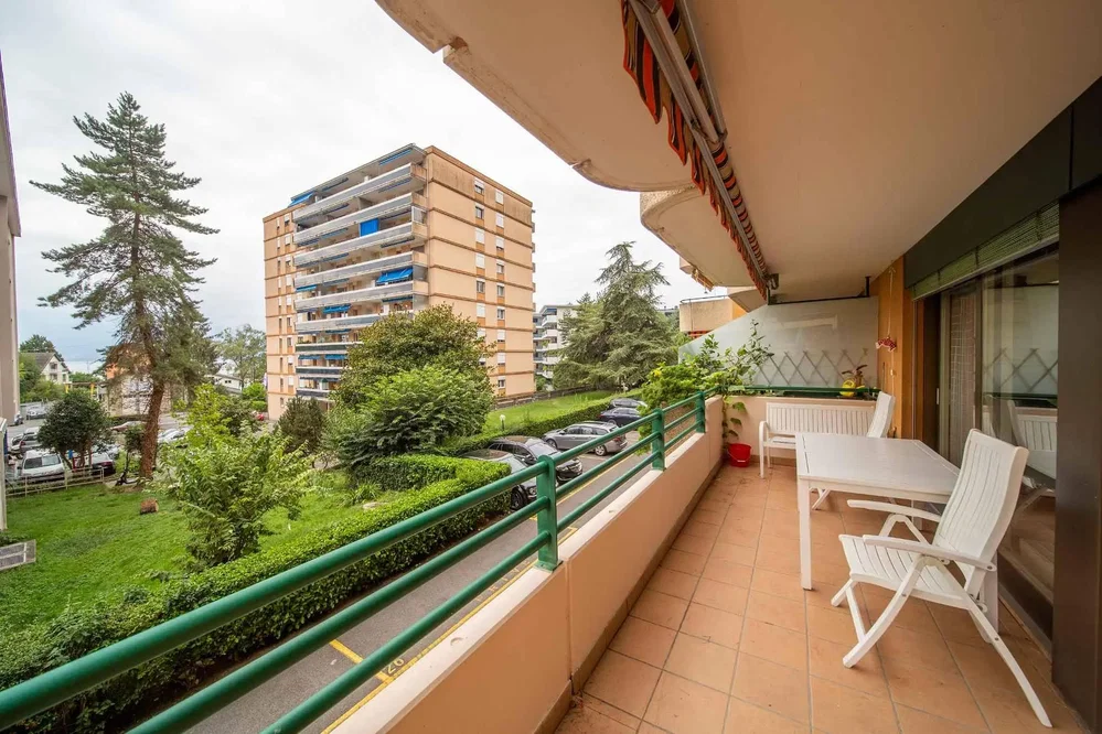 Terrasse; vue, carrelage