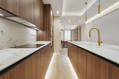 Cuisine; électroménager, lumière naturelle, style moderne, rénové