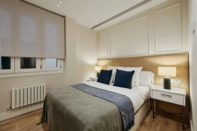 Bedroom; natural light, modern style