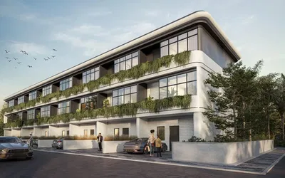 Kuća i okolina; pogled