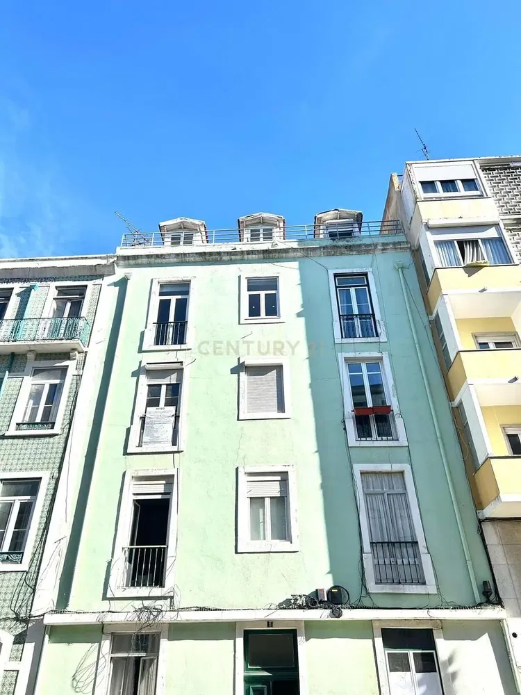 Maison et environs; vue