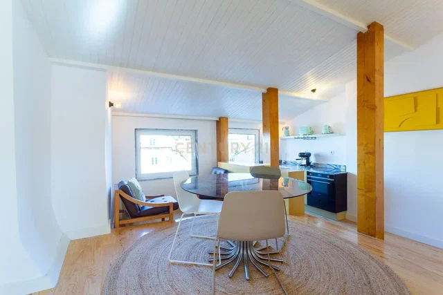 Kitchen; wood floor, natural light, modern style, kitchen appliances