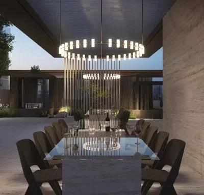 Comedor; luz natural