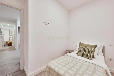 Chambre; lumière naturelle, style moderne