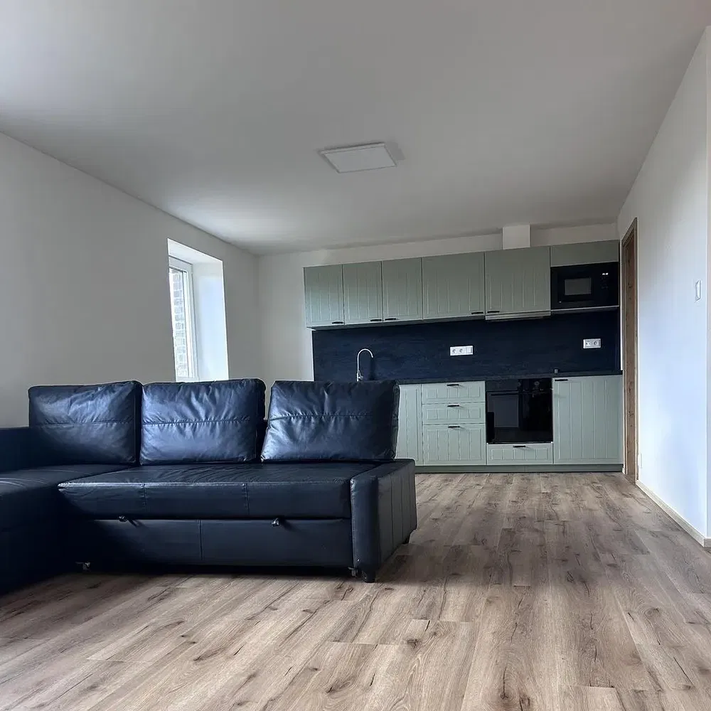 Soggiorno; elettrodomestici, luce naturale, stile moderno, pavimento in legno