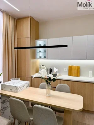 Mutfak; mutfak aletleri, modern stil, tadilatlı, doğal ışık