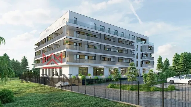 Maison et environs; vue