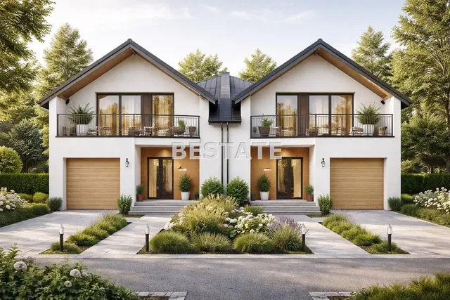 Maison et environs; vue