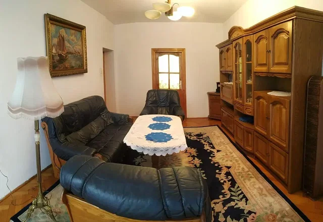 Salon; style rustique