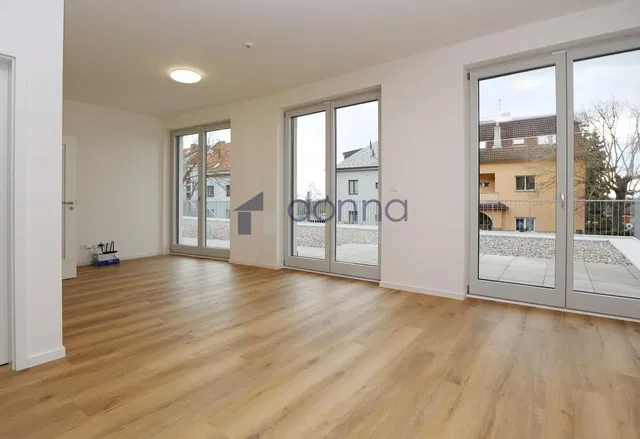 Living room; view, wood floor, natural light, renovated