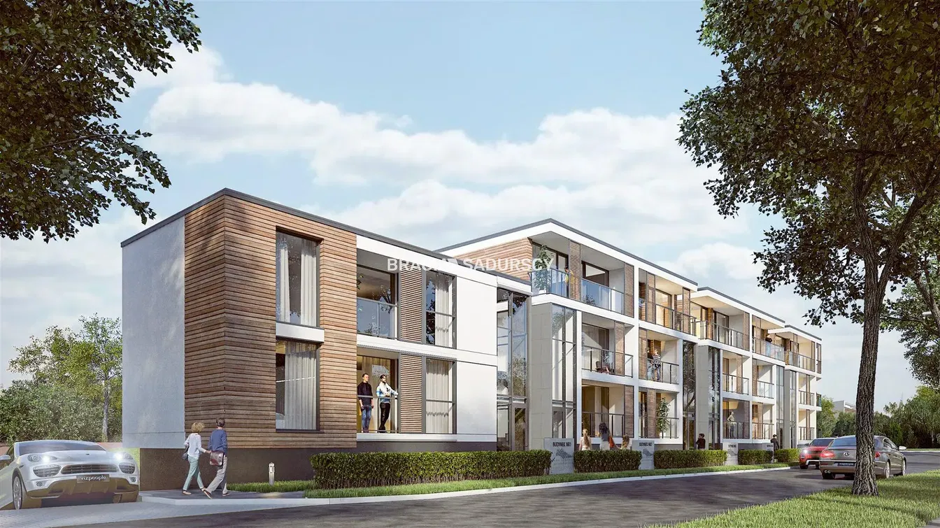 Maison et environs; vue