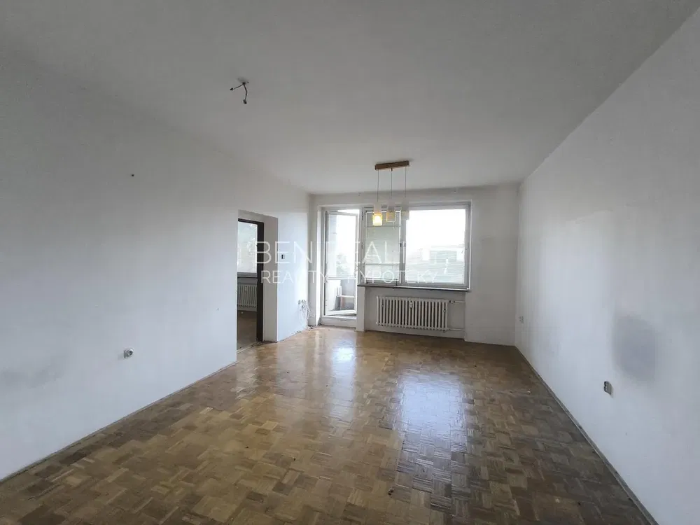Living room; wood floor, natural light