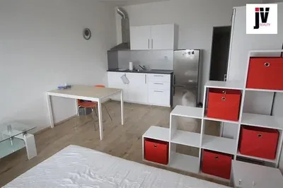 Mutfak; ahşap zemin, modern stil