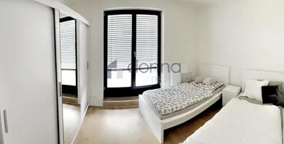 Schlafzimmer; tageslicht, holzboden, moderner stil