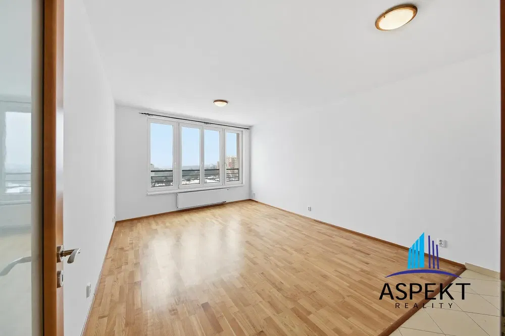 Living room; view, wood floor, natural light