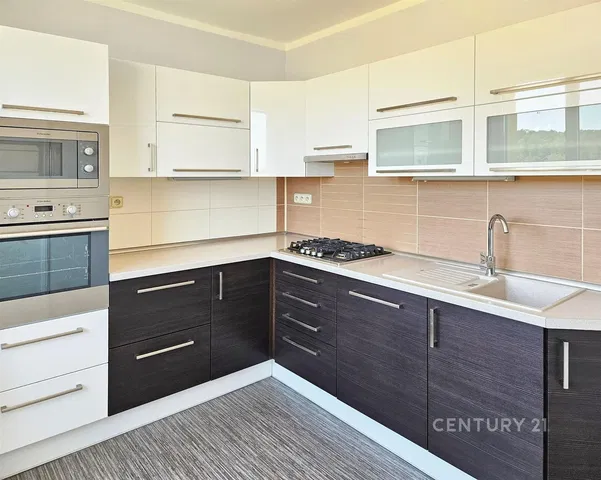 Küche; küchengeräte, renoviert, tageslicht, moderner stil