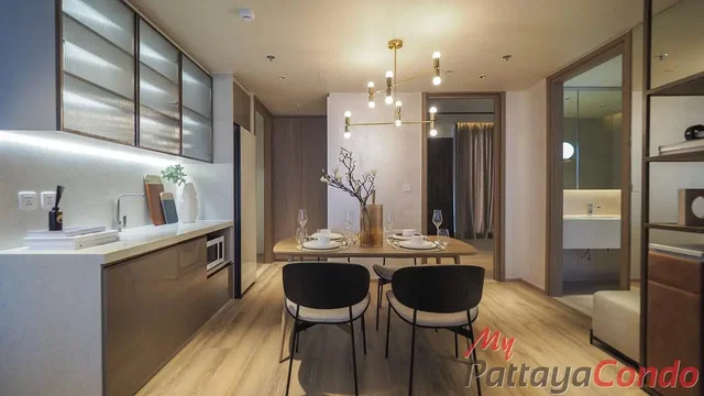Cocina; estilo moderno, luz natural, suelo de madera