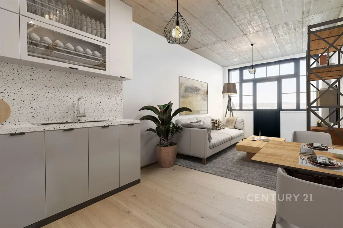 Wohnzimmer; blick, holzboden, tageslicht, moderner stil