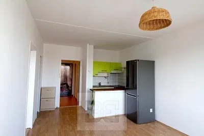 Kuhinja; kućanski aparati, drveni pod, prirodna svjetlost