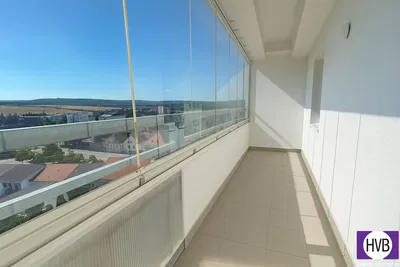 Balkon; blick, fliesenboden