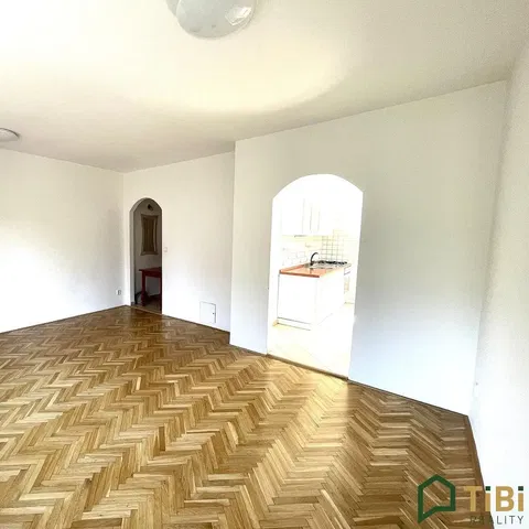 Living room; wood floor, natural light