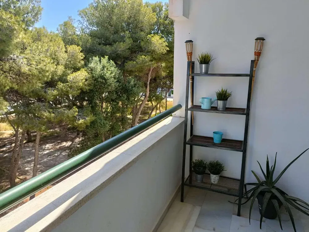 Balkon; manzara, doğal ışık