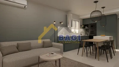 غرفة معيشة; أسلوب عصري, أرضية من البلاط, ضوء طبيعي