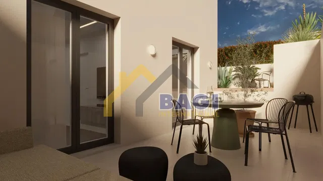 شرفة; إطلالة, أرضية من البلاط