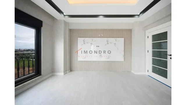 Wohnzimmer; blick, holzboden, tageslicht, moderner stil