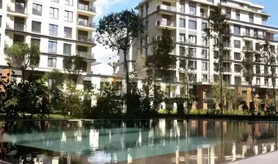 Haus und umgebung; blick