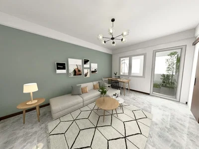 Wohnzimmer; tageslicht, moderner stil