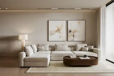 Oturma odası; doğal ışık, modern stil, ahşap zemin