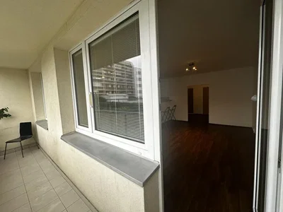 Balkon; blick, fliesenboden