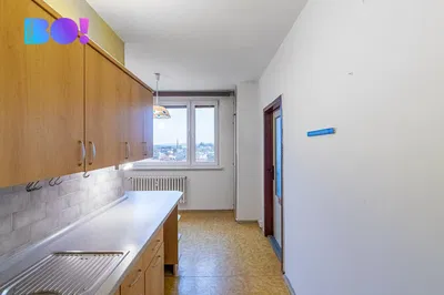 Küche; blick, renovierungsbedürftig