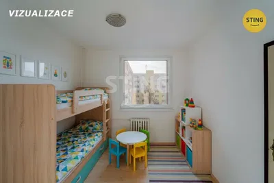Dječja soba; drveni pod, prirodna svjetlost, moderan stil