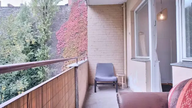 Balkon; uitzicht, natuurlijk licht