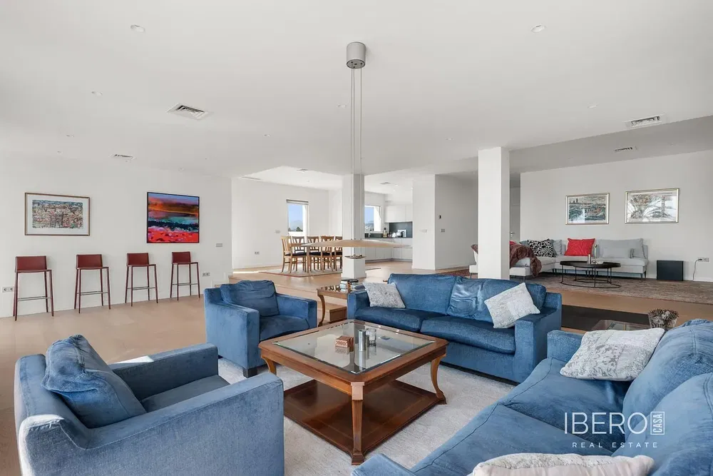 Salon; lumière naturelle, style moderne