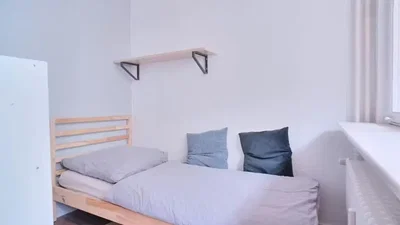 Schlafzimmer; tageslicht, moderner stil