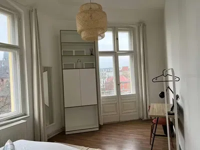 Slaapkamer; natuurlijk licht, moderne stijl