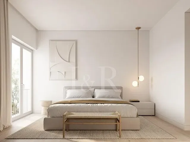 Schlafzimmer; tageslicht, moderner stil