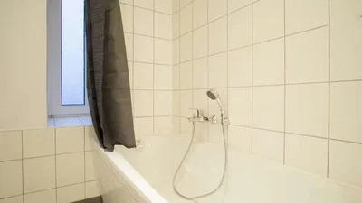 Купатило; плочице, природно светло