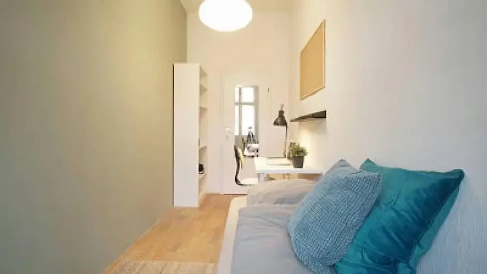 Schlafzimmer; tageslicht, moderner stil