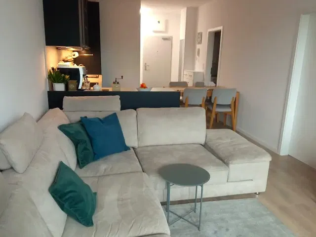 Woonkamer; natuurlijk licht, moderne stijl