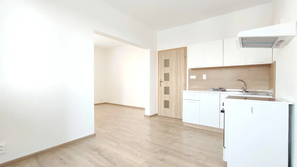 Küche; tageslicht, renoviert, holzboden