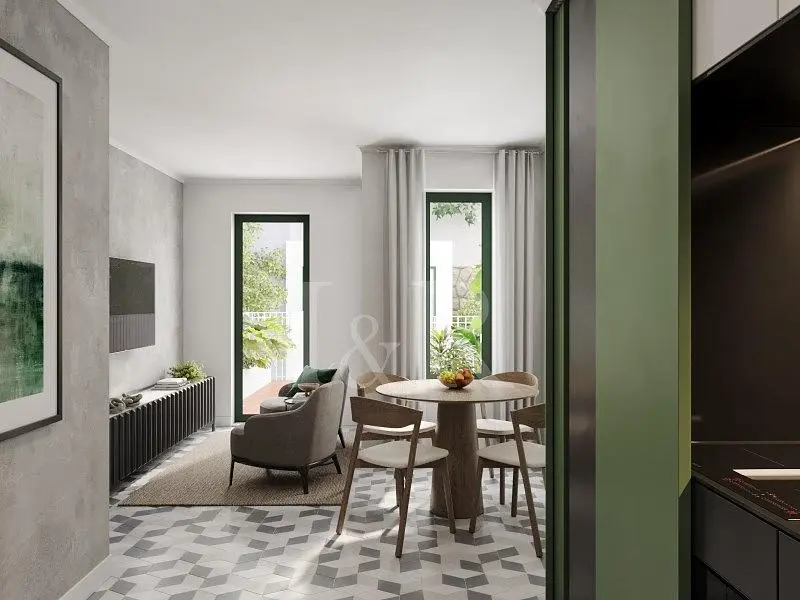 Wohnzimmer; tageslicht, fliesenboden