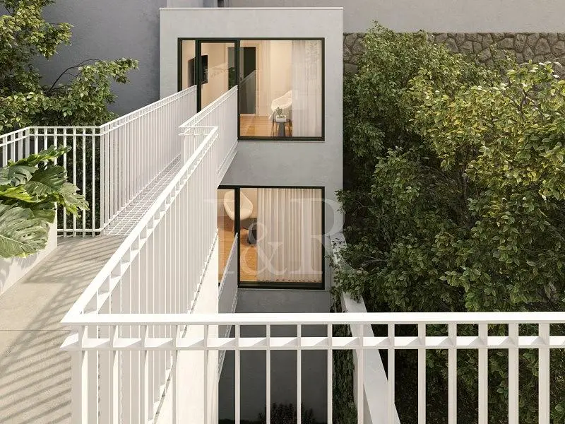 Balkon; blick