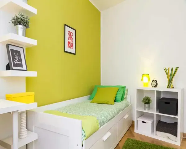 Schlafzimmer; tageslicht, moderner stil